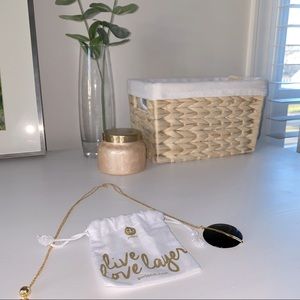 Gorjana long pendant necklace